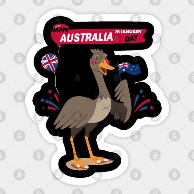 Australia Day Sticker by GAGO5